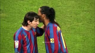 Ronaldinho vs Zidane Showing Their Class in 2005