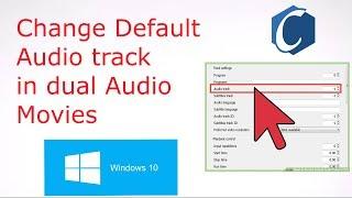 How to change default audio track in dual audio movie