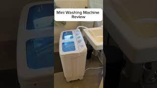 My review of the Costway portable mini washing machine. It has a spinner too! #miniwashingmachine