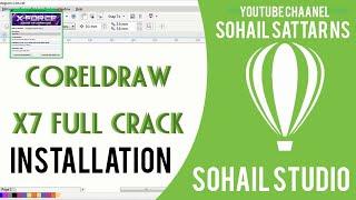 How to Install Corel Draw X7 With Keygen Crack | SOHAIL STUDIO