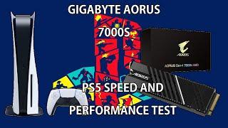 PS5 SSD Upgrade Aorus 7000s Final Performance Test