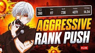 CONQUEROR RANK PUSH TO TOP 100 DAY-5 | BGMI LIVE | WHITE FANG #bgmi #conqueror #rankpush