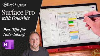 Pro Tips and Accessories for Increasing Productivity with Note taking using Surface Pro