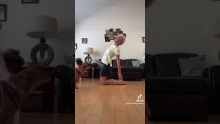 Camel to Child Pose