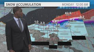 Cleveland area weather forecast: Multi-day lake effect snow outbreak this weekend