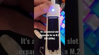 ssd external slot expansion for M.2 (NMVe) #shorts #fyp #gaming