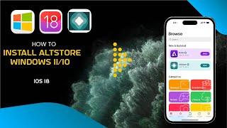 How To Install AltStore iOS 18 on iPhone Windows 11/10 | Download AltStore Windows (2024)