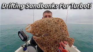 Turbot Fishing UK - Catching Turbot Using Pollock Strips!