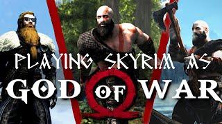 How To Transform Skyrim Into God Of War (Best GoW Mods for Skyrim)