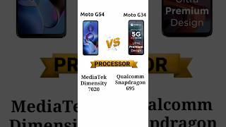 Moto G54 5G Vs Moto G34 5G | #sbtech #comparison #smartphone #shortsfeed