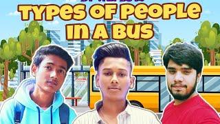 Types of People In Bus | OFFICIAL VIDEO | VHK BOYS #funnyvideo #comedy #youtube #youtubers