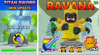 TITAN SWORD - New World 7 Rework (RAVANA) Pull a Sword Roblox #23