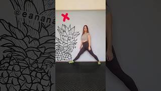 EASY Front Split Tutorial #shorts #stretching #gymnast #homeworkout #yoga #flexibility #tips