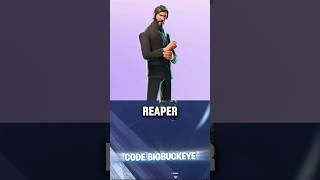 The reaper skin INSTANTLY makes you an OG player… #fortnite #bigbuckeye