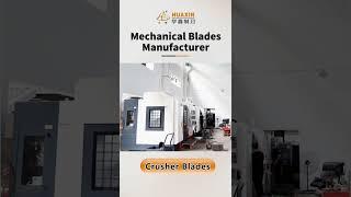 What is the function of Crusher Blades? #crusherblades #blades #shredderblades