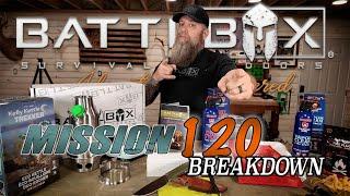 BATTLBOX MISSION 120 BREAKDOWN