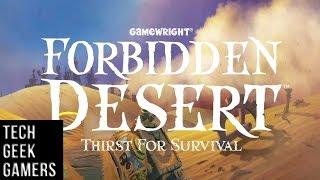 Let's Play Forbidden Desert - Board Game Play Through