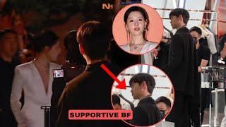 BREAKING NEWS!! SUPPORTIVE KIM SOO HYUN SPOTTED AT KIM JI WON'S BULGARI EVENT!!