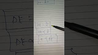 Energy equal to hc/wavelength #srishti #biochemsir #chemistry