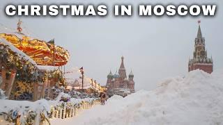 What is it like in Moscow, Russia on Christmas Day?