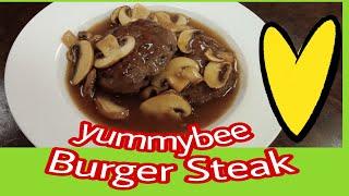 How to make Burger Steak / Ate Kuh Tv