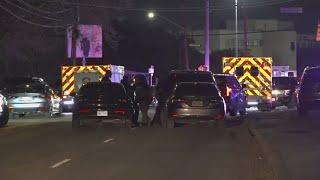 SAPD officers ambushed as they investigated after-hours club, suspect hit by gunfire