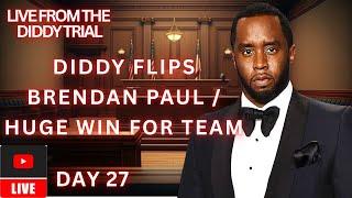 Live From Diddy Trial: Diddy FLIPS Brendan Paul, HUGE Lose For Feds! Could Have A Verdict Next Week.