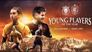 RSL's Diego Luna and URFC's Ally Sentnor win Young Players of the Year Awards!