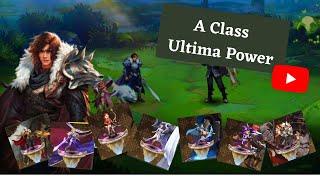 League of Angels Paradise Land I A Class Characters Ultima Power