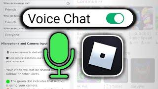 How To Get Voice Chat in Roblox - 2024 Tutorial