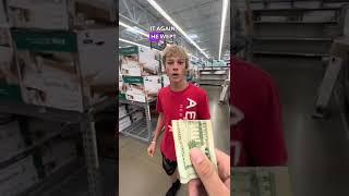 Giving $20 to stranger for quoting bible verse. #christian #jesus #bible #shorts #bibleverse #god