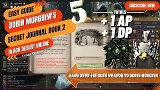 Dorin Morgrim's Secret Journal Book 1 Chapter 5 - Hand over +15 boss weapon to Dorin Morgrim