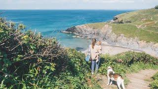 CORNWALL FAMILY VLOG // exploring hidden coves and botanical gardens on the Lizard Peninsula