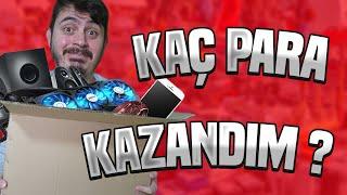 BİT PAZARINDAN KAÇ PARA KAZANDIM ? | Yaspe Bunu Dener