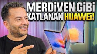 Karaborsada üçe katlanan telefonu bulduk! (Huawei Mate XT Ultimate )