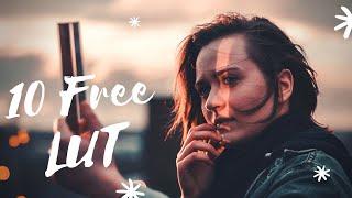 10 FREE Cinematic LUTs | Color Grading | #Travel video LUTs Pack | #Premiere pro