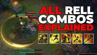 All Rell Combos EXPLAINED! | League of Legends | ColsENG