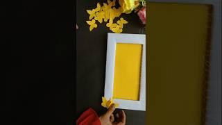 Beautiful Photo frame craft idea with cardboard/ DIY- photo frame