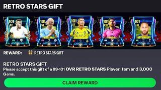 FREE RETRO STARS 3X | THE END OF FC MOBILE R2G