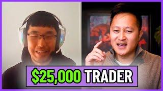 How To Turn $15 to $25,000 (Trading Part Time)