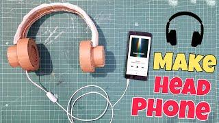 How to make headphone with cardboard | make headphones | diy cardboard headphones | diy headphones