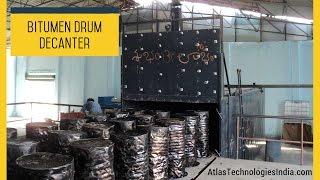 Asphalt melting equipment | Bitumen drum heater