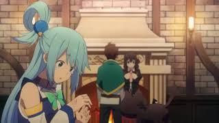 Aqua vs Chomusuke  | KonoSuba Movie