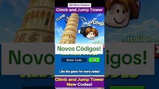 Novos códigos de Climb and Jump Tower - Todos os novos códigos para torre de escalada e salto
