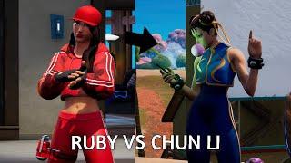 RUBY VS CHUN LI #shorts