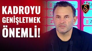 Okan Buruk: "Transfer Çalışmalarımız Sürüyor" (Galatasaray 2-2 Başakşehir)