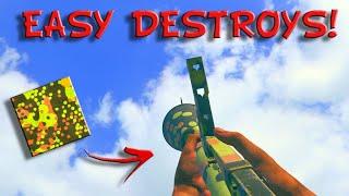 Best Way to get 3 Killstreak Destroys in a Game with the Panzerfaust! | Verdue Camo Guide