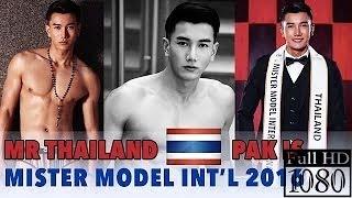 Mr Thailand Pak wins Mister Model International 2016