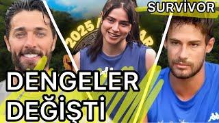 Survivor 2025 Allstar-Gönüllüler Yeni Takımlar | Acun Ilıcalı Hamleleri