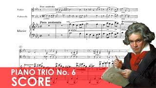 BEETHOVEN Piano Trio No. 6 in E-flat major (Op. 70, No. 2) Score